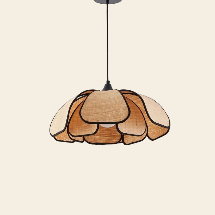 Lámpara colgante Marsella Ø50 cm Rafia Natural