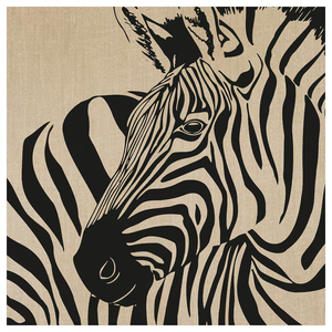 PJATTERYD CUADRO CEBRA RUSTICA 56x56 cm