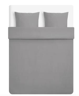 NONNEA DUVET COBVER GRIS  FULL QUEEN