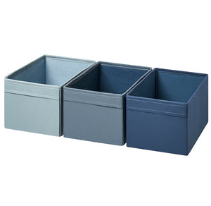 DRONAS SET DE 3 CAJAS AZULES