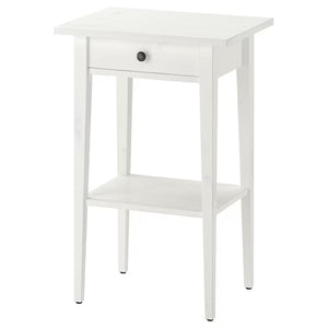 HEMNES MESA DE NOCHE BLANCA 46CM