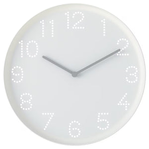 TROMMA RELOJ DE PARED BLANCO 25CM