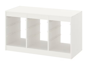 TROFAST ORGANIZADOR JUGUETES HORIZONTAL BLANCO