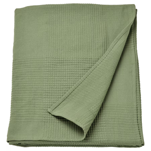 INDIRA MANTA CAMA VERDE GRISACEO 230X250
