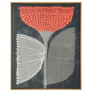 BLODFLADER CUADRO 40X50 FLOR NARANJA