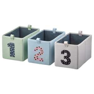 BARNDROM SET DE 3 CAJAS 1-2-3