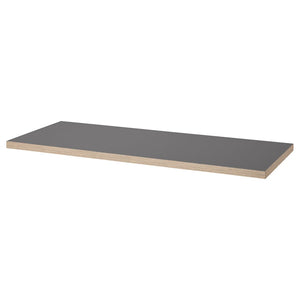 LAGKAPTEN 140X60 GRIS BORDE MADERA