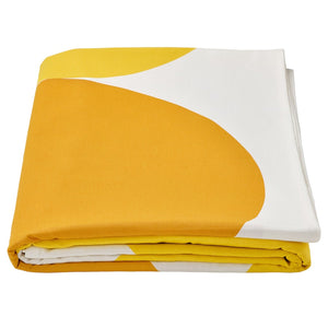 BROGGAN MANTEL LUNARES BLANCO/AMARILLO