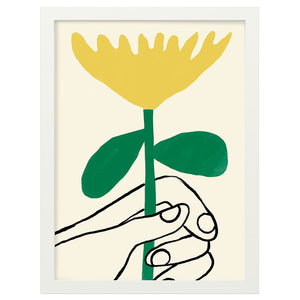 RODALM MARCO CON POSTER FLOR 30X40