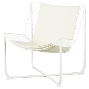 SKALBODA SILLON BLANCO CON COJIN