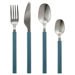 TANGMARLA SET DE CUBIERTOS AZULES