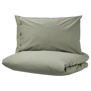 KRAKRISMOTT DUVET COVER VERDE CLARO KING