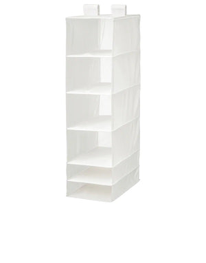 SKUBB ORGANIZADOR COLGANTE PARA CLOSET BLANCO