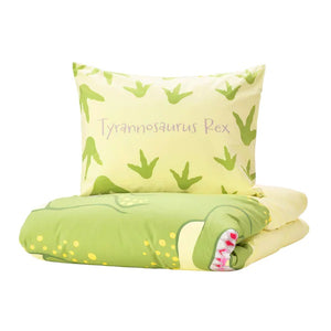 JATTELIK DUVET COVER DINOSAURIOS TWIN VERDE/AMARILLO