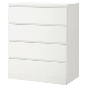 MALM 4 GAVETAS BLANCO