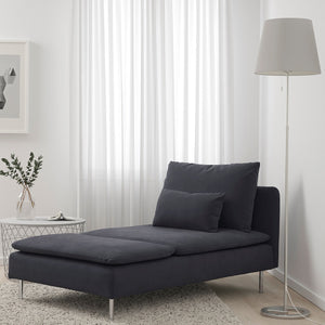 SODERHAMN COVER CHAISE GRIS SUAVE